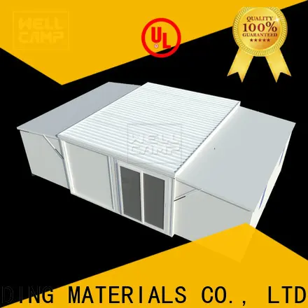 WELLCAMP, WELLCAMP prefab house, WELLCAMP container house easy install container home ideas with two bedroom for dormitory 1