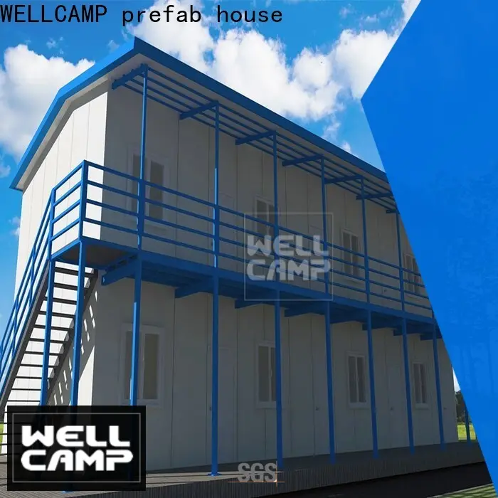 WELLCAMP, WELLCAMP prefab house, WELLCAMP container house delicated prefabricated shipping container homes refugee house for dormitory 1