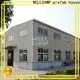 large steel workshop with brick wall for warehouse 1