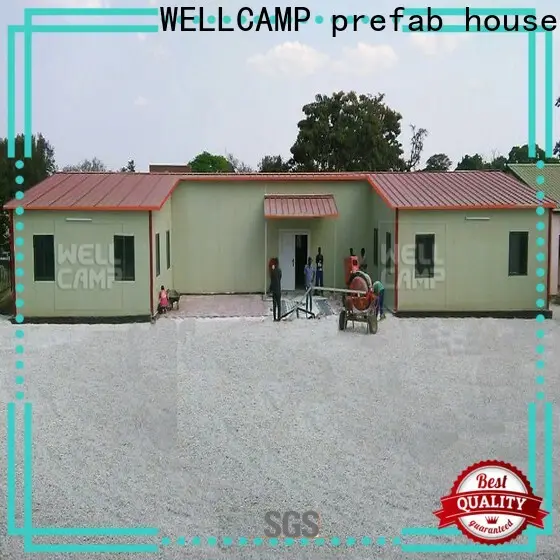 WELLCAMP, WELLCAMP prefab house, WELLCAMP container house sandwich prefab container homes building for office 1