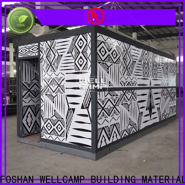 WELLCAMP, WELLCAMP prefab house, WELLCAMP container house panel prefabricated shipping container homes online for worker 1