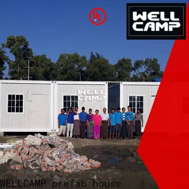 WELLCAMP, WELLCAMP prefab house, WELLCAMP container house mobile container house project supplier for apartment 1