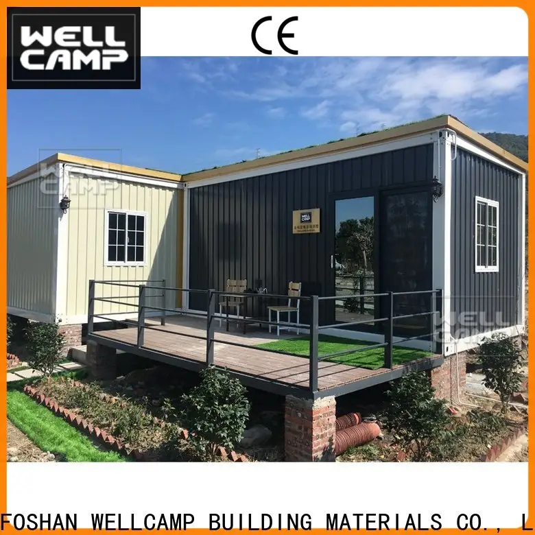 WELLCAMP, WELLCAMP prefab house, WELLCAMP container house storage container homes for sale in garden for hotel1 1
