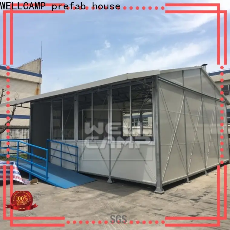 WELLCAMP, WELLCAMP prefab house, WELLCAMP container house prefabricated concrete houses on seaside for office1 1