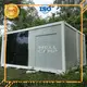 WELLCAMP, WELLCAMP prefab house, WELLCAMP container house wool small container homes with walkway for office 1