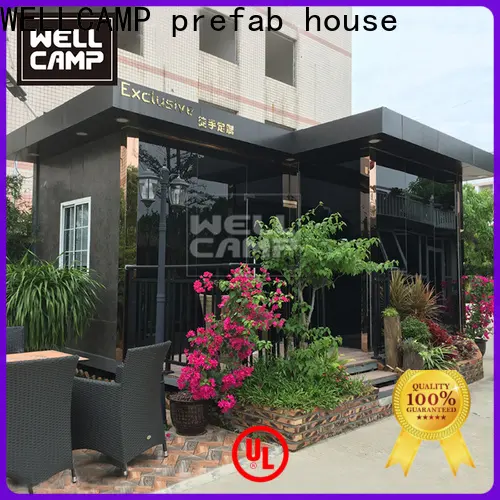 WELLCAMP, WELLCAMP prefab house, WELLCAMP container house shipping crate homes in garden for resort1 1