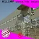 WELLCAMP, WELLCAMP prefab house, WELLCAMP container house large prefabricated warehouse with brick wall 1