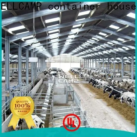 WELLCAMP, WELLCAMP prefab house, WELLCAMP container house steel structure maker for cow shed 1