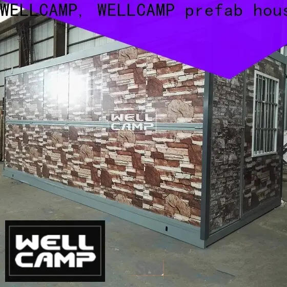 WELLCAMP, WELLCAMP prefab house, WELLCAMP container house panel container house cost online for sale 1