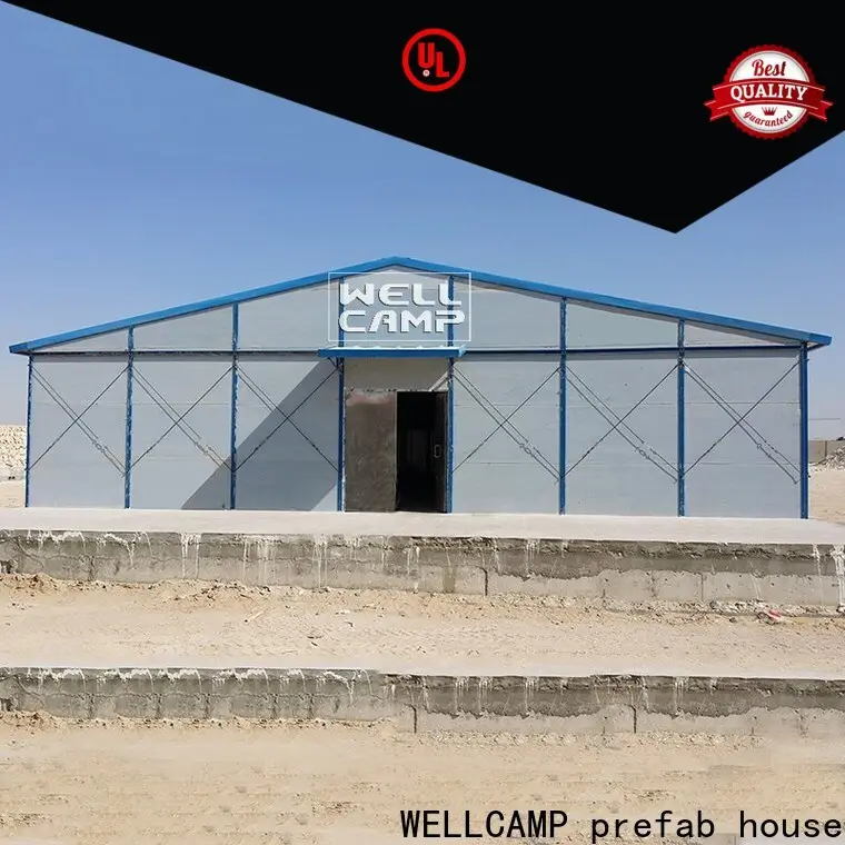 WELLCAMP, WELLCAMP prefab house, WELLCAMP container house prefab house kits on seaside for labour camp 1