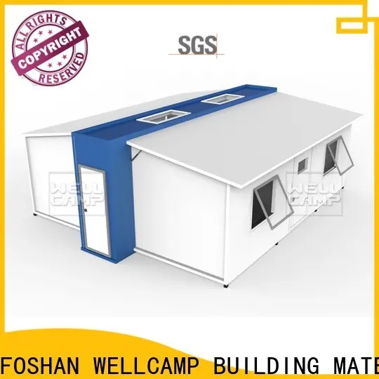 WELLCAMP, WELLCAMP prefab house, WELLCAMP container house easy install diy container home with two bedroom for wedding room 1