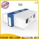 WELLCAMP, WELLCAMP prefab house, WELLCAMP container house easy install diy container home with two bedroom for wedding room 1