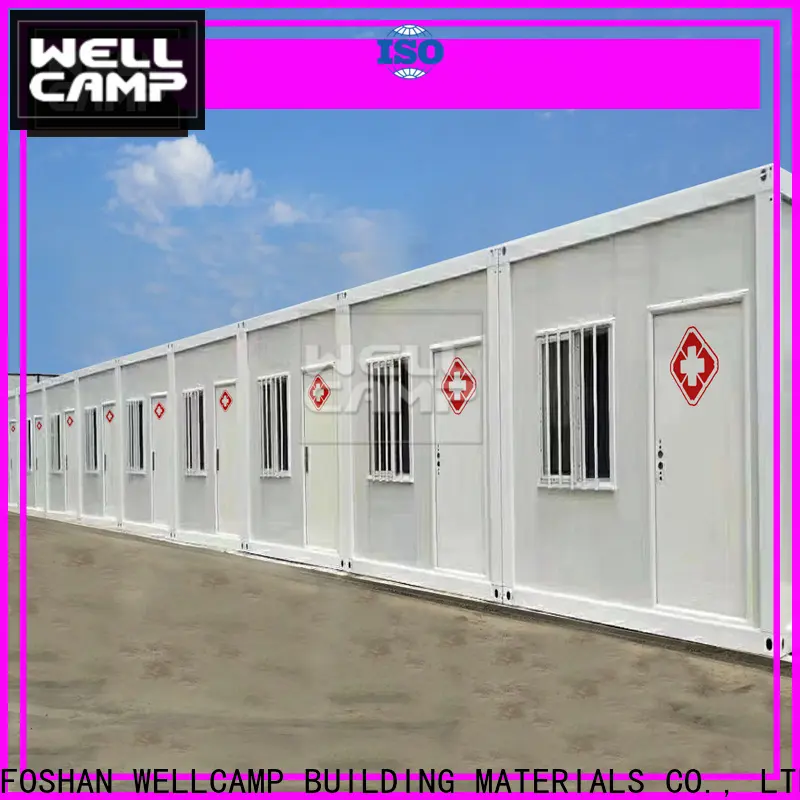 WELLCAMP, WELLCAMP prefab house, WELLCAMP container house cargo house with walkway wholesale1 1
