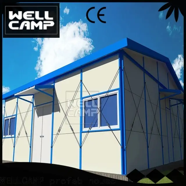 WELLCAMP, WELLCAMP prefab house, WELLCAMP container house recyclable prefabricated concrete houses home for office 1