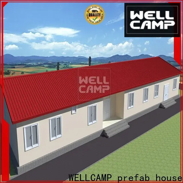 WELLCAMP, WELLCAMP prefab house, WELLCAMP container house vocation concrete modular house manufacturer for restaurant 1