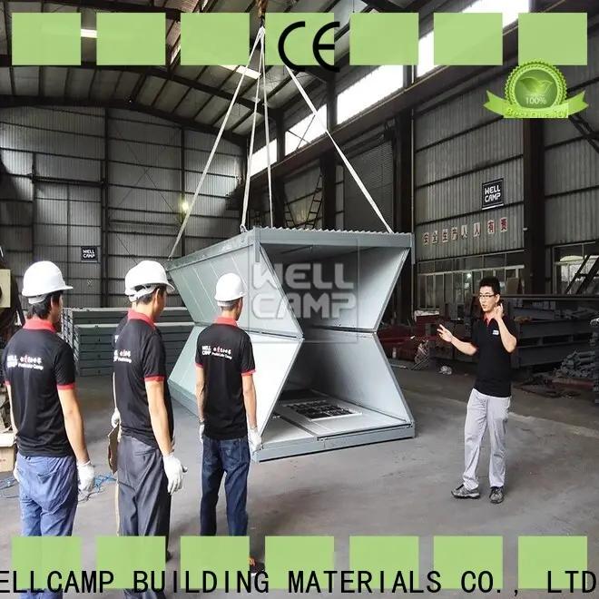 WELLCAMP, WELLCAMP prefab house, WELLCAMP container house prefabricated shipping container homes maker wholesale 1
