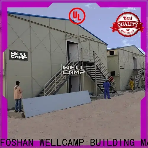 WELLCAMP, WELLCAMP prefab house, WELLCAMP container house three floor prefab guest house apartment for hospital 1