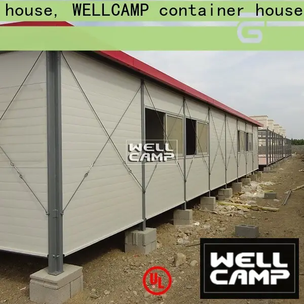 WELLCAMP, WELLCAMP prefab house, WELLCAMP container house recyclable tiny houses prefab on seaside for office 1