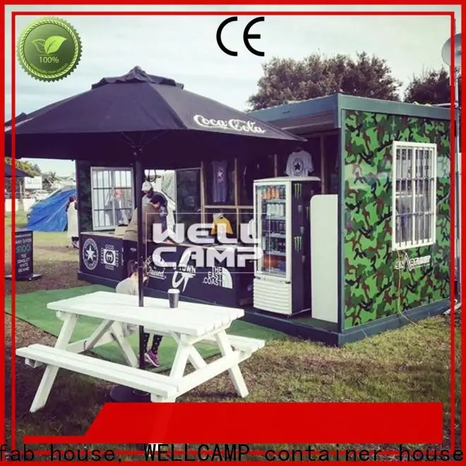 WELLCAMP, WELLCAMP prefab house, WELLCAMP container house expandable steel container homes manufacturer for worker 1