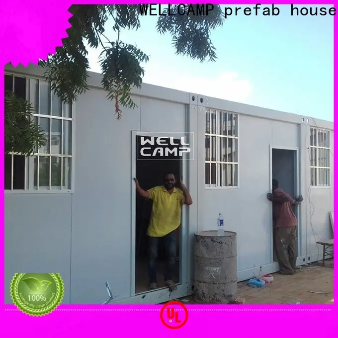 WELLCAMP, WELLCAMP prefab house, WELLCAMP container house steel container houses home for goods 1