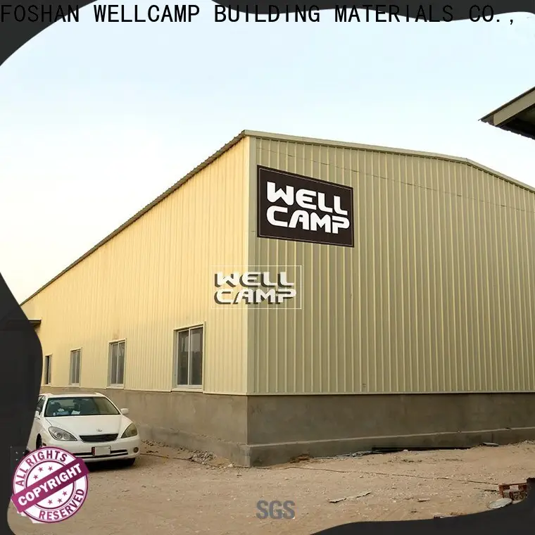 WELLCAMP, WELLCAMP prefab house, WELLCAMP container house steel workshop supplier 1
