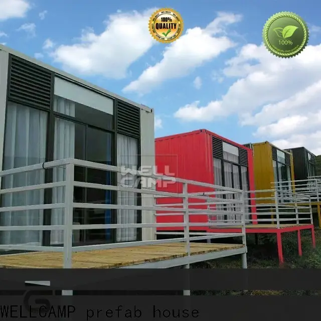 WELLCAMP, WELLCAMP prefab house, WELLCAMP container house portable modern shipping container homes maker for hotel 1