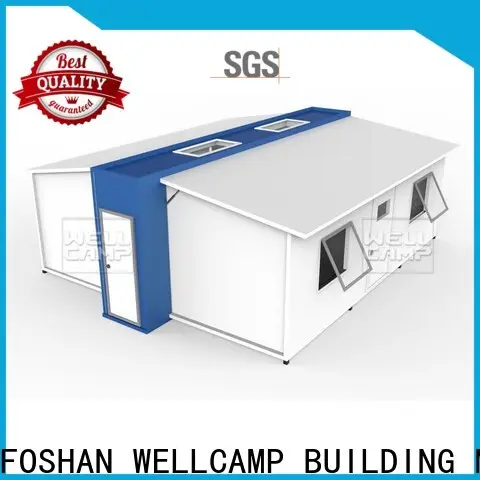WELLCAMP, WELLCAMP prefab house, WELLCAMP container house standard container shelter online for dormitory 1
