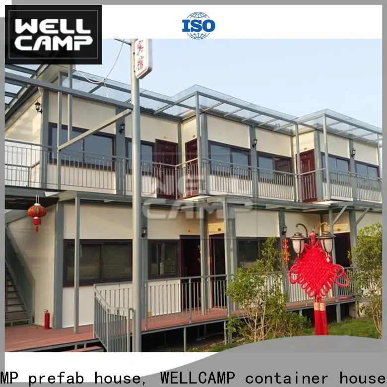 WELLCAMP, WELLCAMP prefab house, WELLCAMP container house low cost containerhomes in garden for sale 1