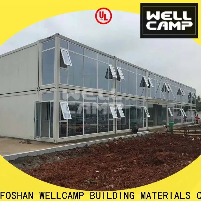 WELLCAMP, WELLCAMP prefab house, WELLCAMP container house small container homes with walkway for sale 1