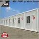 WELLCAMP, WELLCAMP prefab house, WELLCAMP container house crate homes with walkway wholesale 1