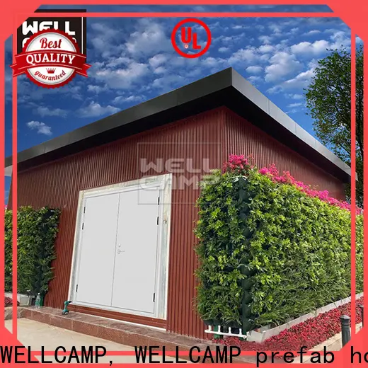 WELLCAMP, WELLCAMP prefab house, WELLCAMP container house low cost homes made from shipping containers wholesale for resort 1