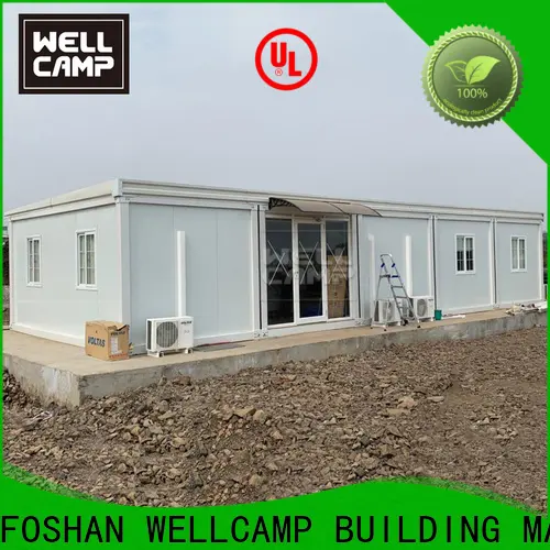WELLCAMP, WELLCAMP prefab house, WELLCAMP container house wool flat pack container house apartment wholesale 1