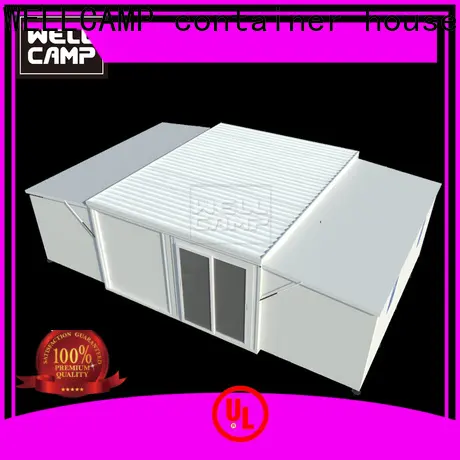 WELLCAMP, WELLCAMP prefab house, WELLCAMP container house big size diy container home with two bedroom for dormitory 1