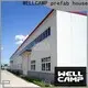 WELLCAMP, WELLCAMP prefab house, WELLCAMP container house span steel workshop with brick wall for warehouse 1