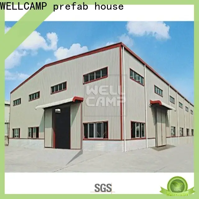 WELLCAMP, WELLCAMP prefab house, WELLCAMP container house panel prefabricated warehouse with brick wall for warehouse 1