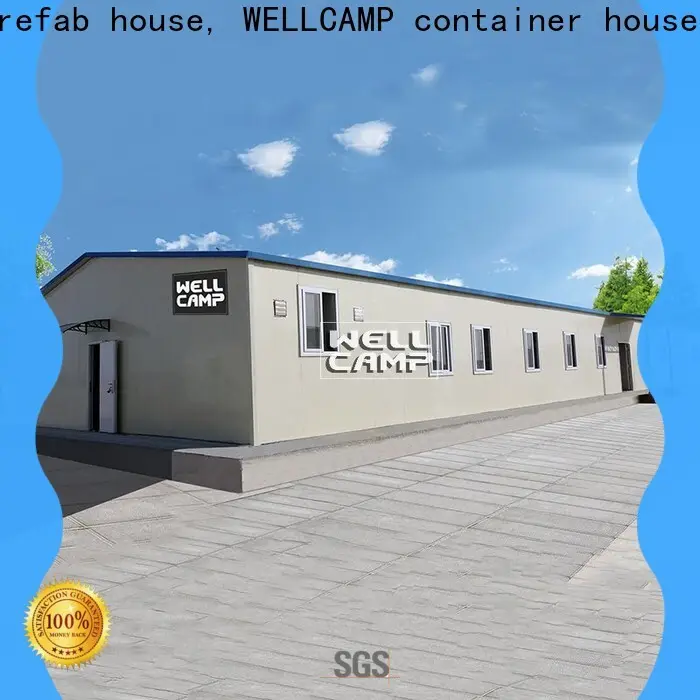 WELLCAMP, WELLCAMP prefab house, WELLCAMP container house economical prefab shipping container homes for sale refugee house for labour camp 1