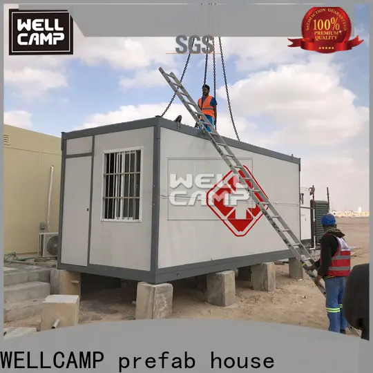 WELLCAMP, WELLCAMP prefab house, WELLCAMP container house steel container homes online for worker 1