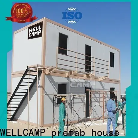 WELLCAMP, WELLCAMP prefab house, WELLCAMP container house corrugated container house builders online for living 1