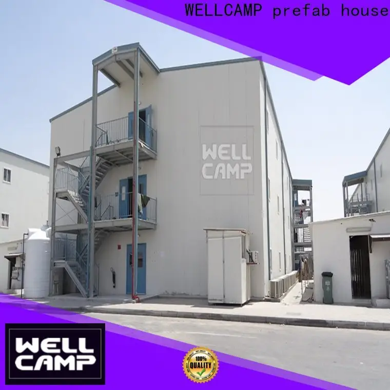 WELLCAMP, WELLCAMP prefab house, WELLCAMP container house temporary prefabricated shipping container homes refugee house for dormitory 1