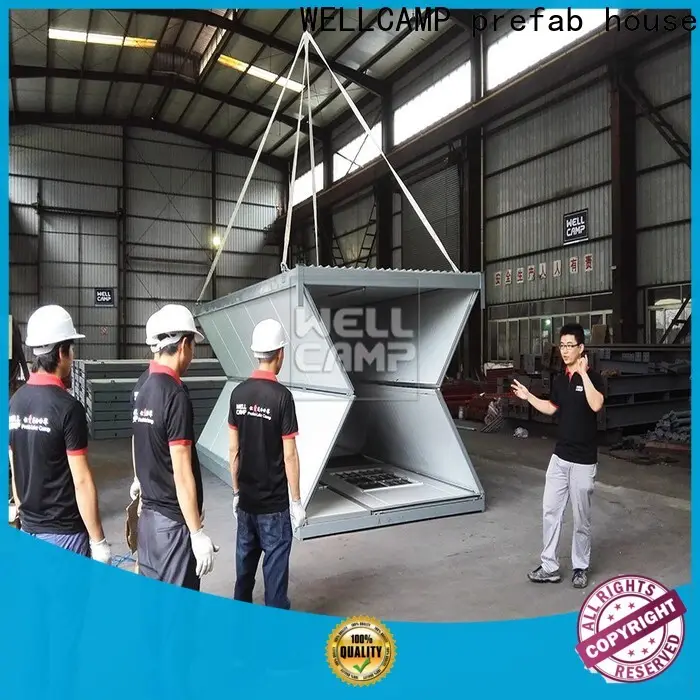 WELLCAMP, WELLCAMP prefab house, WELLCAMP container house pbs folding container house supplier for sale1 1