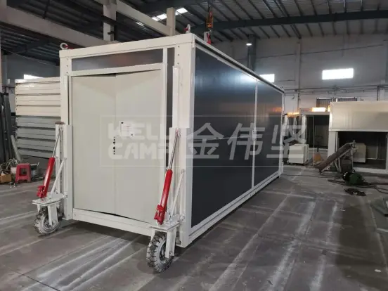 WELLCAMP, WELLCAMP prefab house, WELLCAMP container house detachable container house with walkway for dormitory1 6