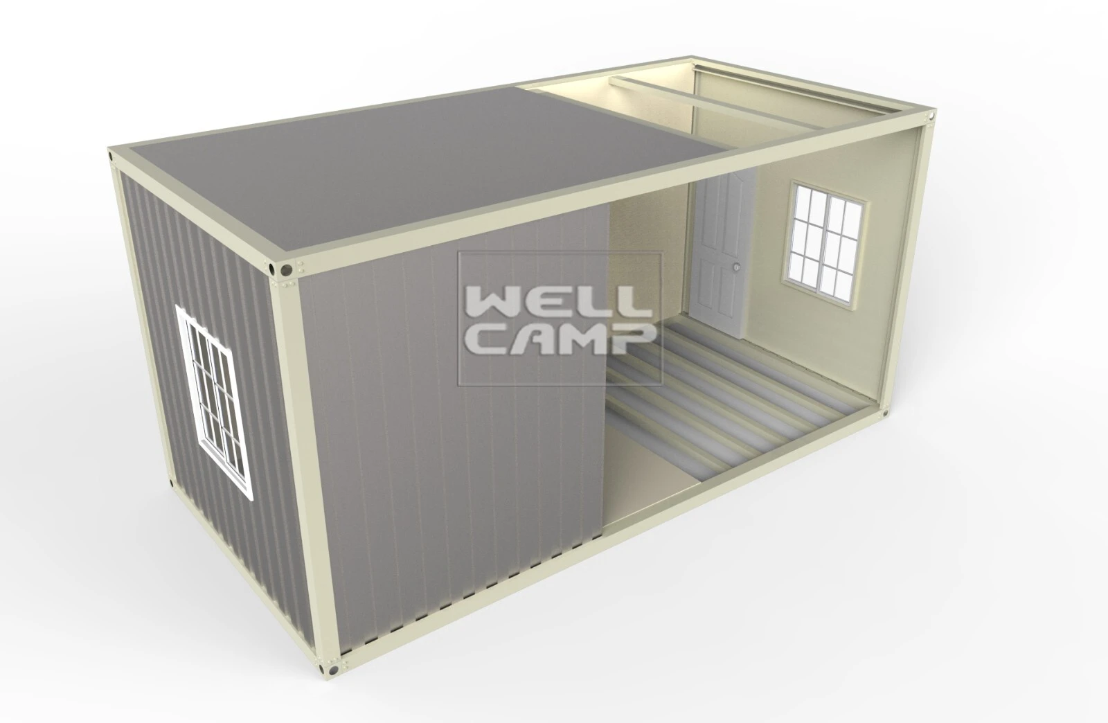 fast install container van house design supplier for dormitory 9