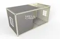 WELLCAMP, WELLCAMP prefab house, WELLCAMP container house detachable container house with walkway for dormitory1 10