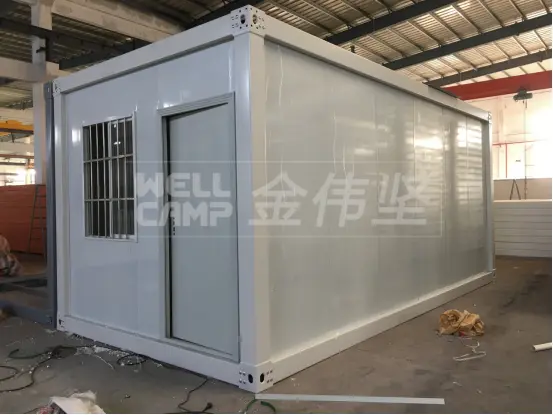 WELLCAMP, WELLCAMP prefab house, WELLCAMP container house detachable container house with walkway for apartment 5