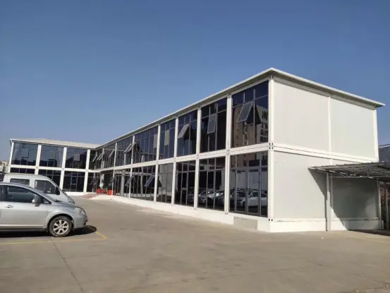 WELLCAMP, WELLCAMP prefab house, WELLCAMP container house detachable container house with walkway for apartment 3
