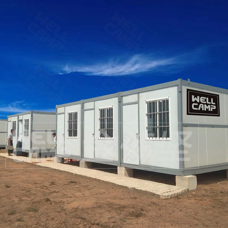 Wellcamp 2021 Prefabricated Folding Movable Container Shelter Price for Camp Project 1