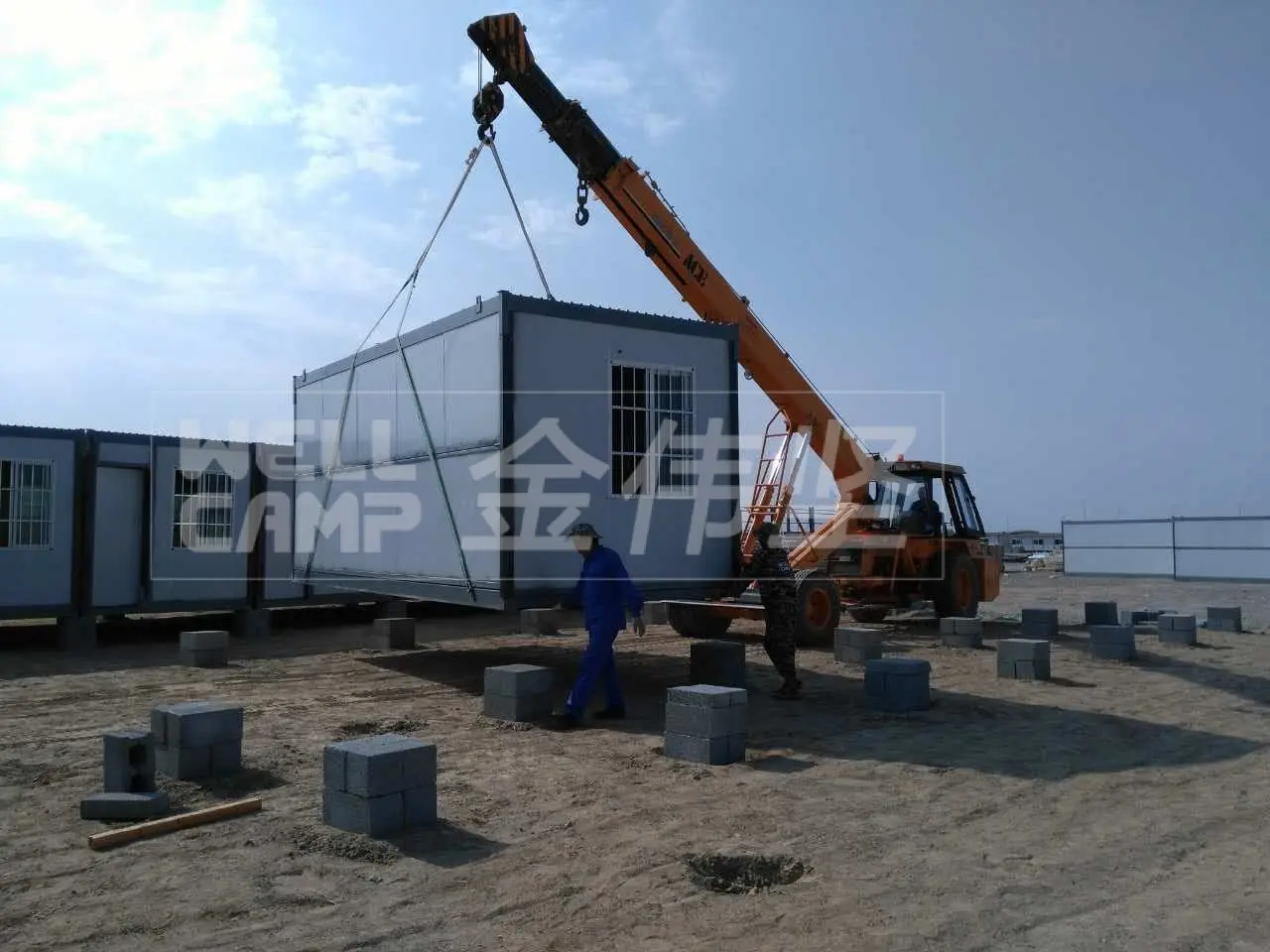 low cost container house cost maker for worker 5
