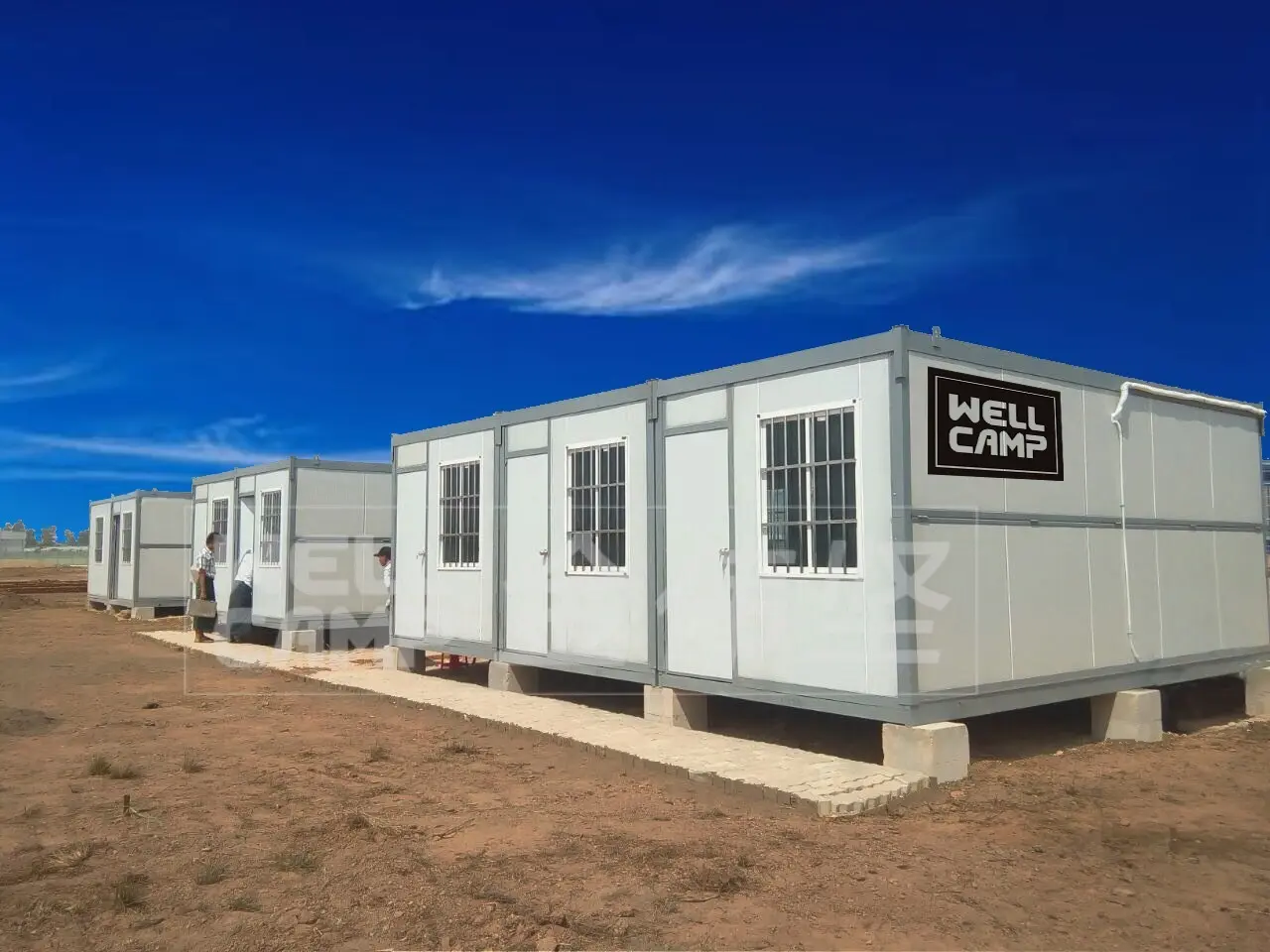 low cost container house cost maker for worker 4