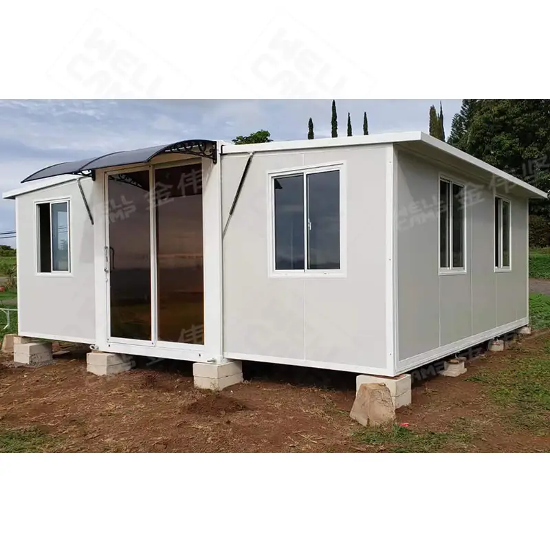 Fast 1 Hour Assembly Full Equipped Vacation Expandable Container House Price in Hawaii 1
