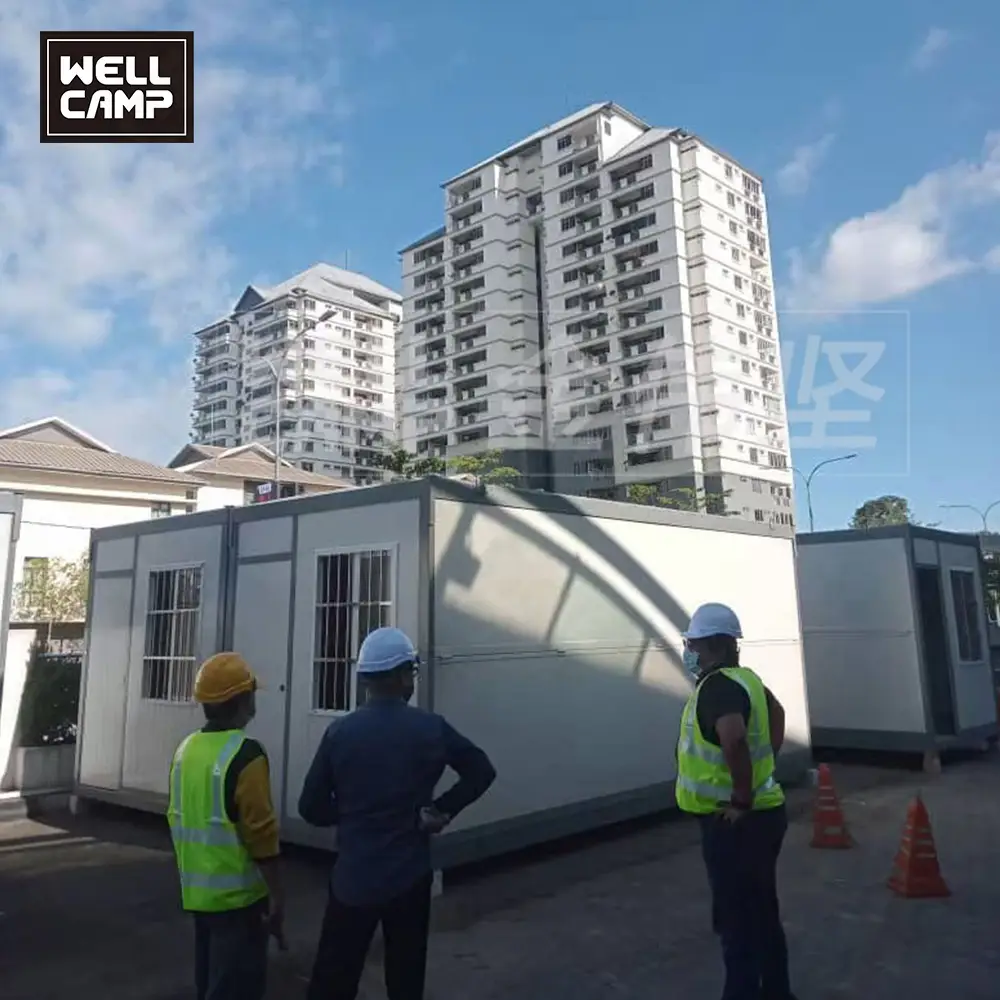 Rapide et efficace 4 minutes peuvent installer le prix de la maison de conteneur pliant de maison à vendre 1